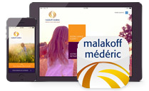 service client malakoff médéric depuis mobile