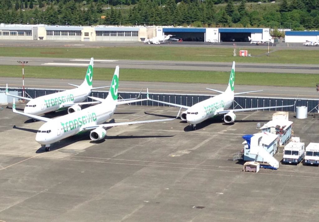 la flotte transavia