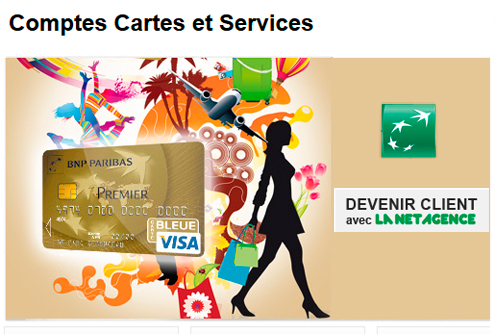 contacter le service client bnp paribas en ligne pour souscrire aux services