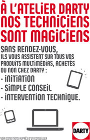 contacter le service client darty pour prendre rdv avec un technicien