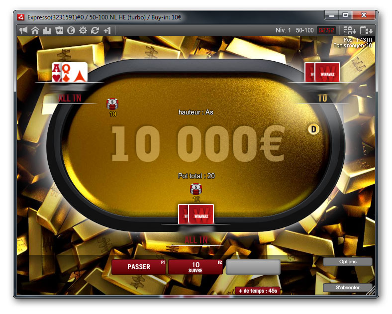 tournoi de pokers en ligne sur winamax