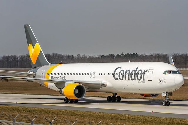 condor en partenariat avec thomas cook voyages