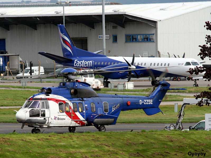 les services disponibles Eastern airways