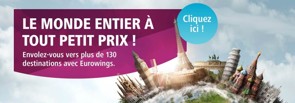 contacter le service client eurowings pour profiter des petits prix