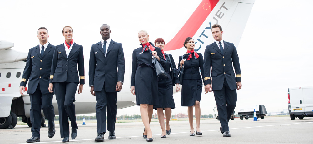 personnels de bord cityjet