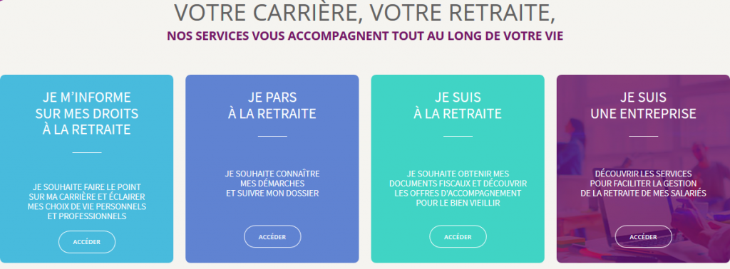 Faire une demande d'information pour sa retraire Agirc Arrco