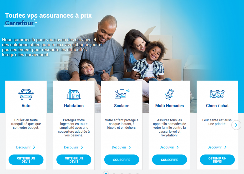 Grâce à nos conseillers, rentrez en contact avec le service client client et assistance carrefour assurances