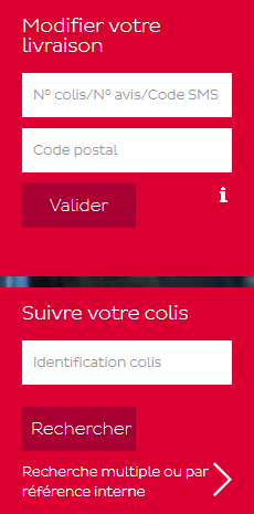 suivre son colis ou modifier sa livraison depuis le site web DPD